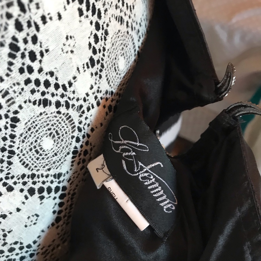 Zebra Pattern Gown - image 7